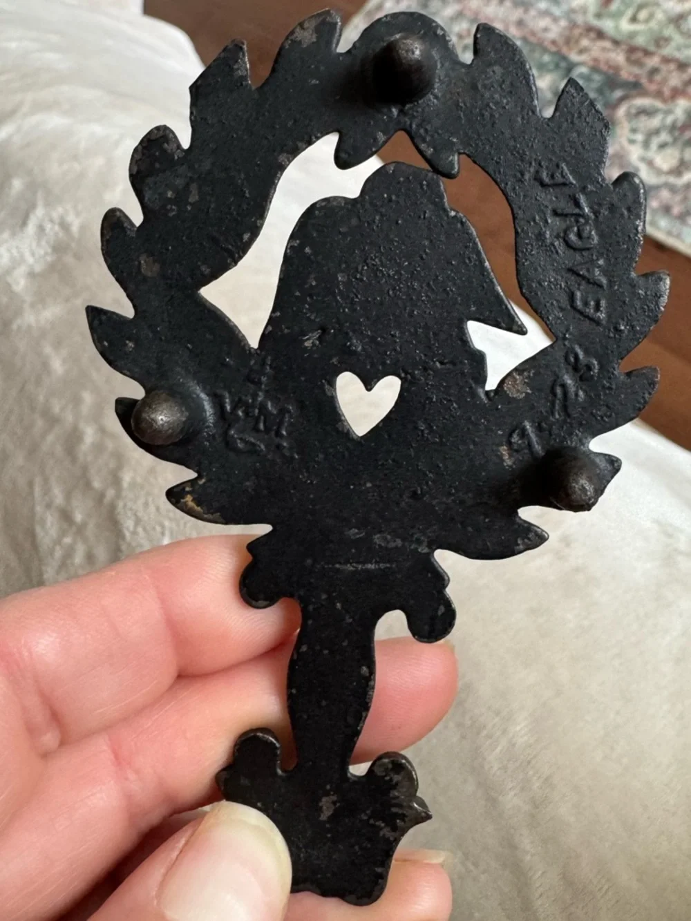 VINTAGE WILTON Cast Iron Trivets